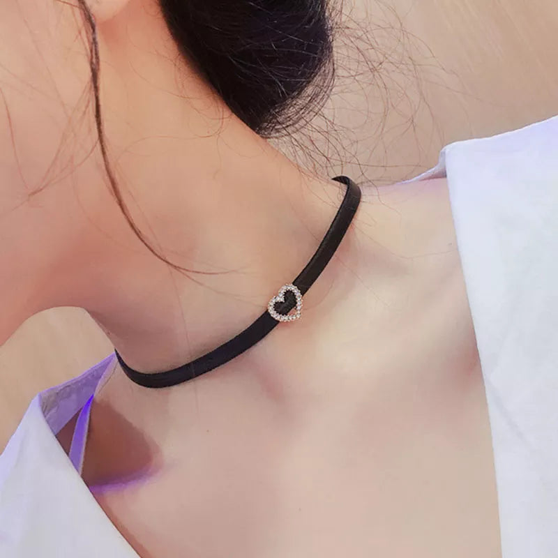 Geometric Crystal Pendant Necklace