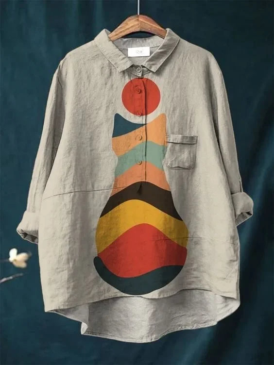Hana | Cat Art T-Shirt