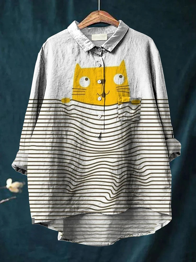 Cat | Cat Art T-Shirt