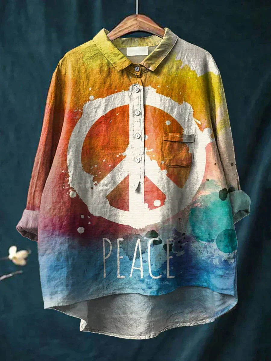 Peace Hippie Art T-Shirt