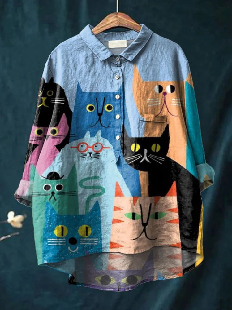 Banjo | Cat Art T-Shirt