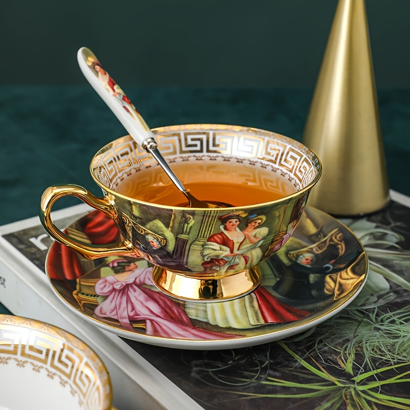 European Vintage Tea & Coffee Set