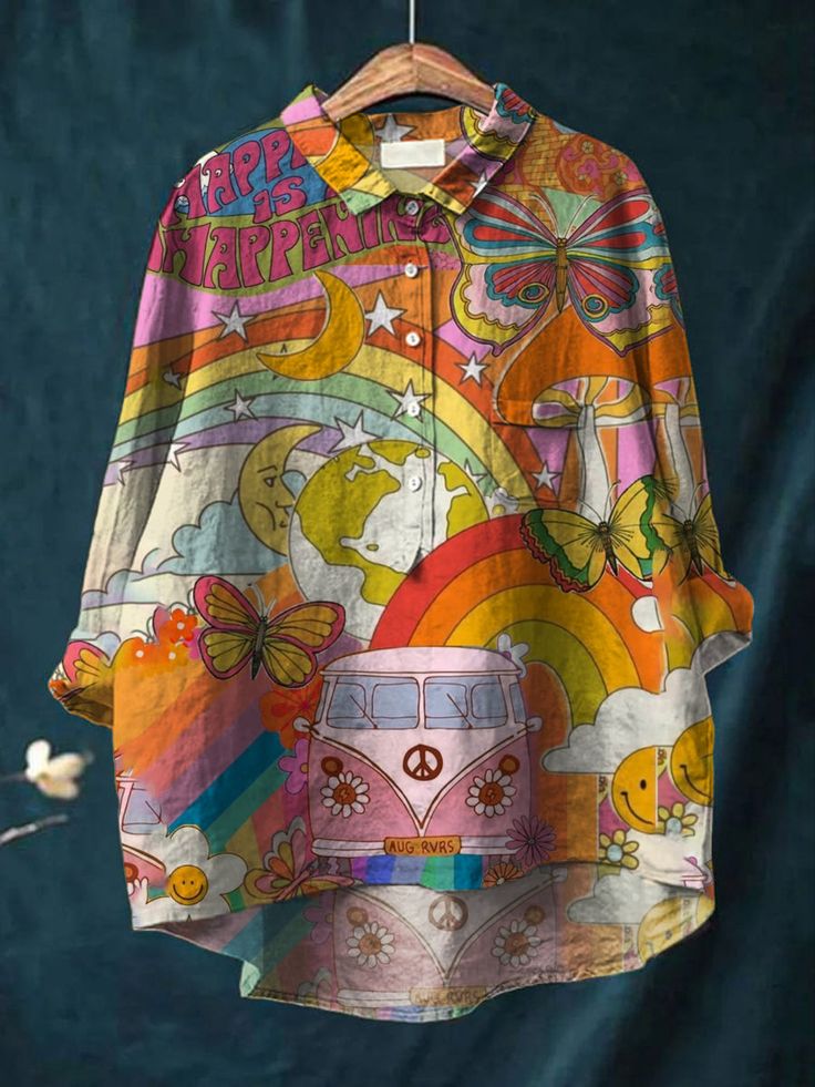Peace Hippie Art T-Shirt