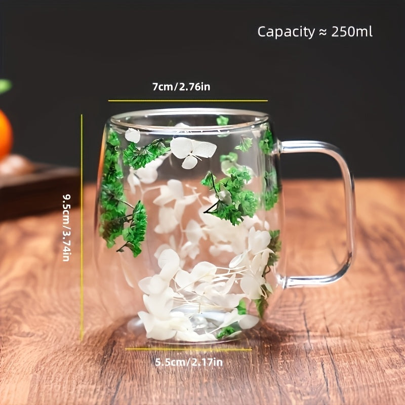 Aesthetic Dried Flower Mug