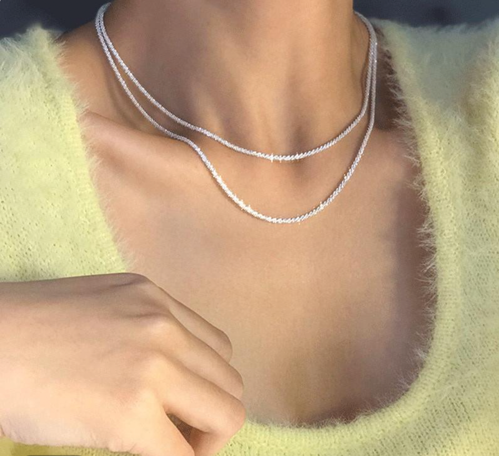 Celestial Silver Necklace Collection