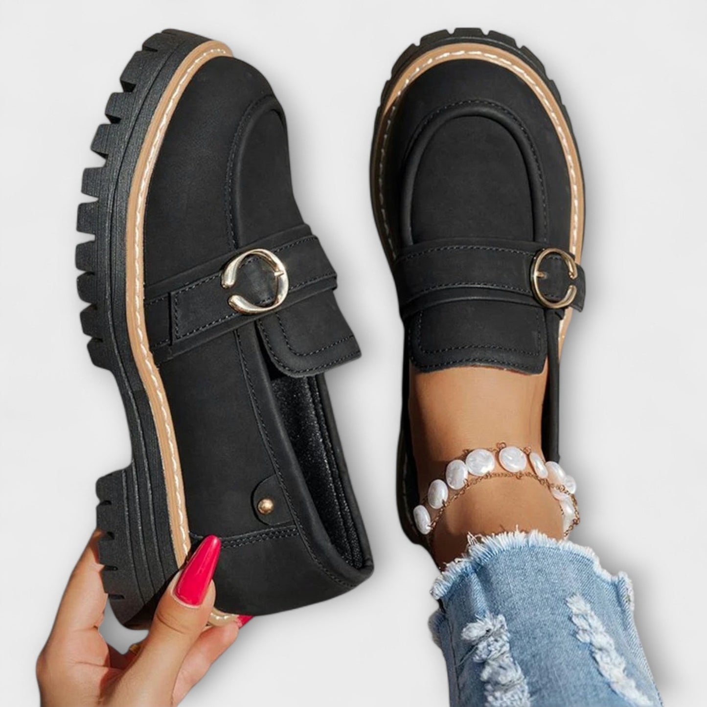 Lora – Round Toe Casual Loafers