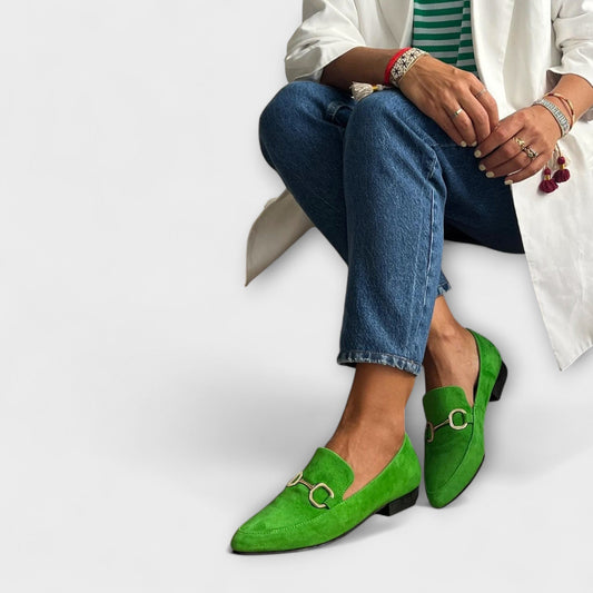 Kaia – Sleek Pointed Slip-On Ballet Flats