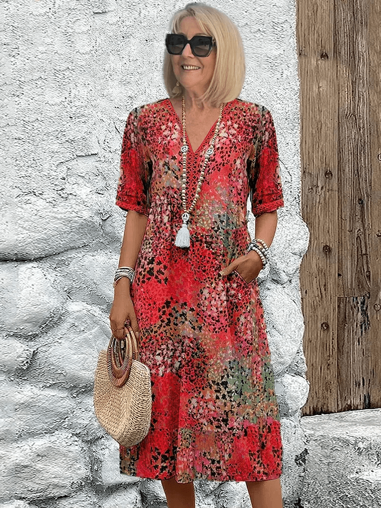 Skyler | Summer Dress in Ocean Breeze