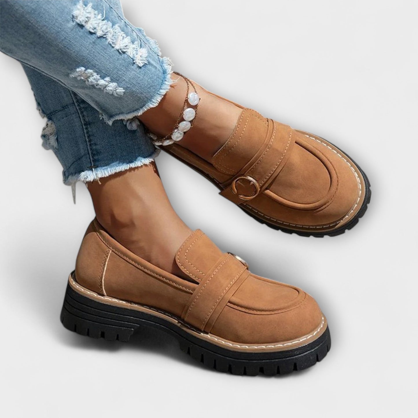 Lora – Round Toe Casual Loafers