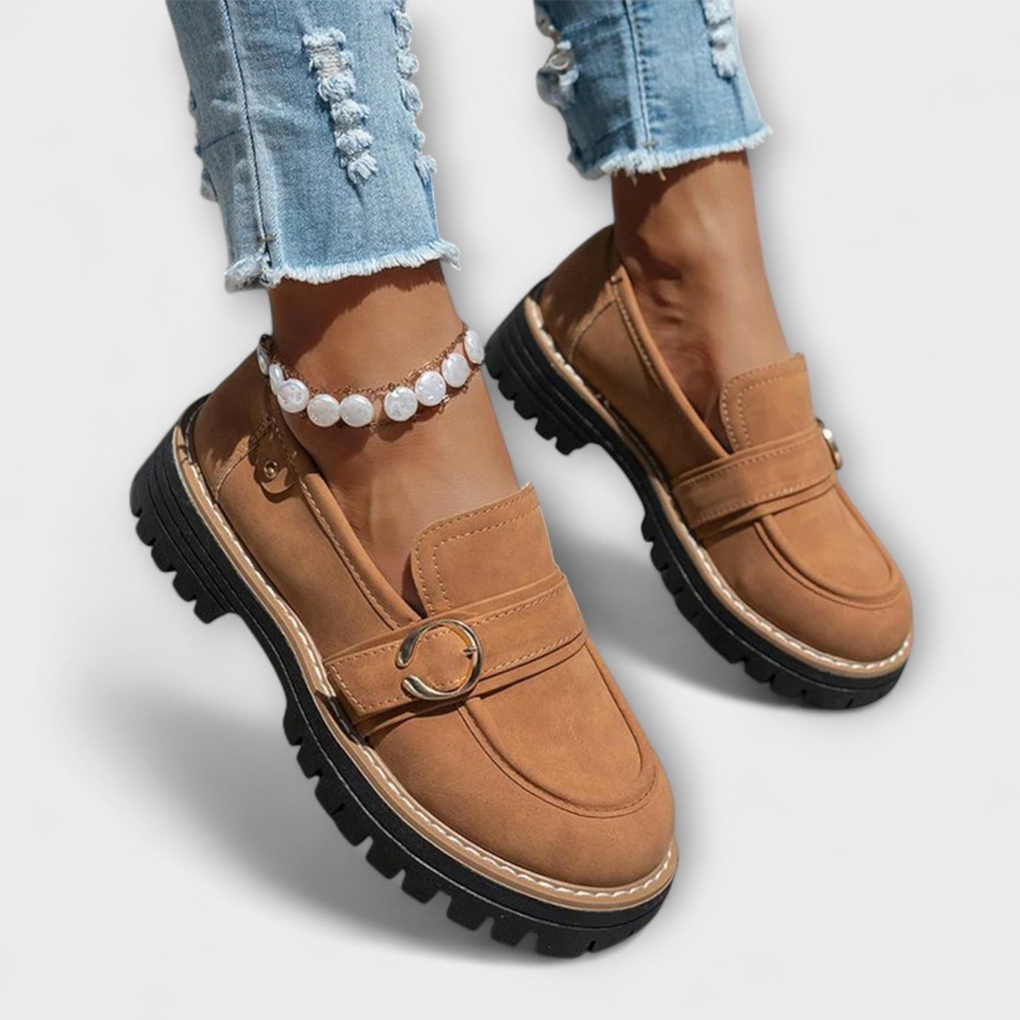 Lora – Round Toe Casual Loafers