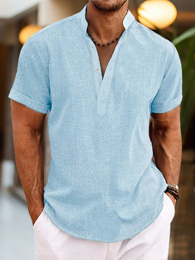 Silas Men’s Linen Summer Shirt