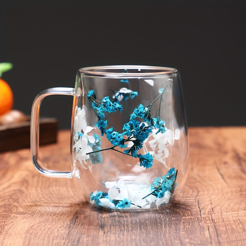 Aesthetic Dried Flower Mug