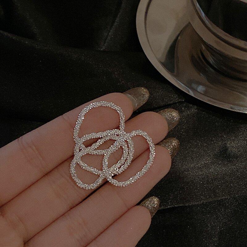 Shimmering Silver Star Ring