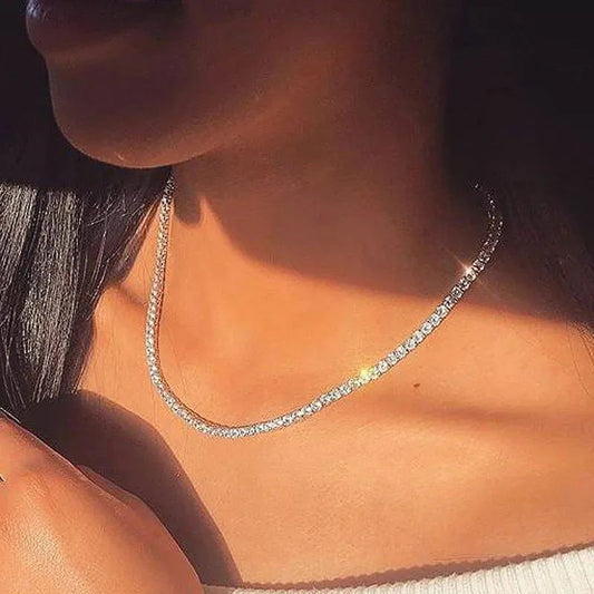 Glittering Neck Adornment