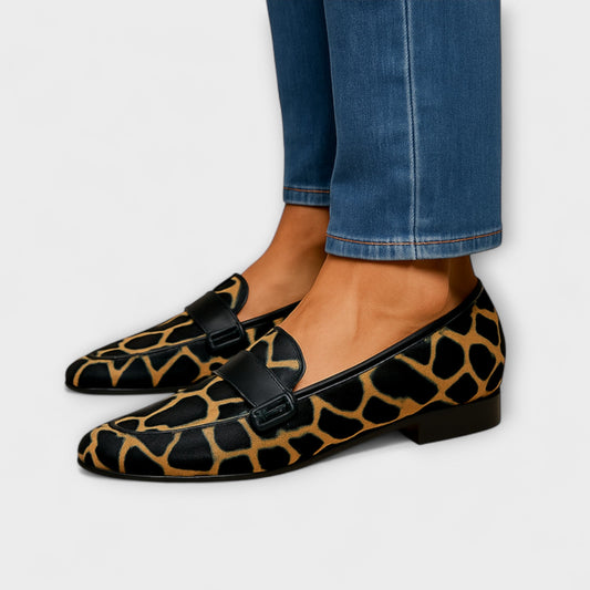 Wale - Leopard Print Loafers