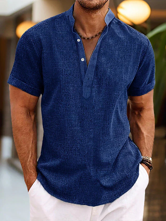 Silas Men’s Linen Summer Shirt