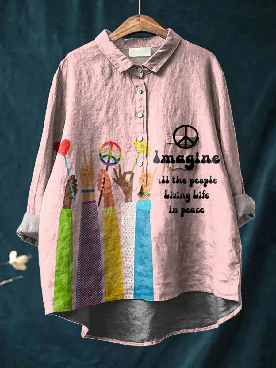Peace Hippie Art T-Shirt