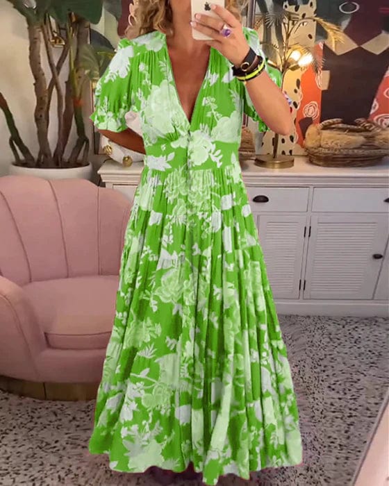 Izara | Graceful Soft Maxi Dress