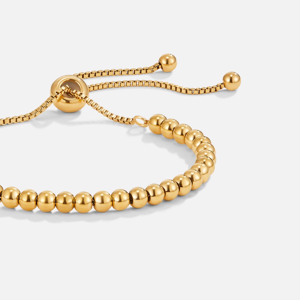 Beaded Golden Bracelet