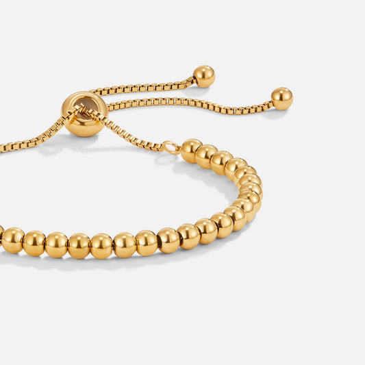 Beaded Golden Bracelet