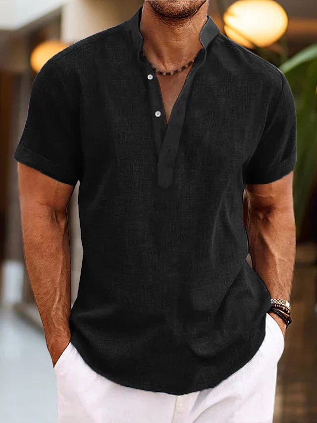 Silas Men’s Linen Summer Shirt
