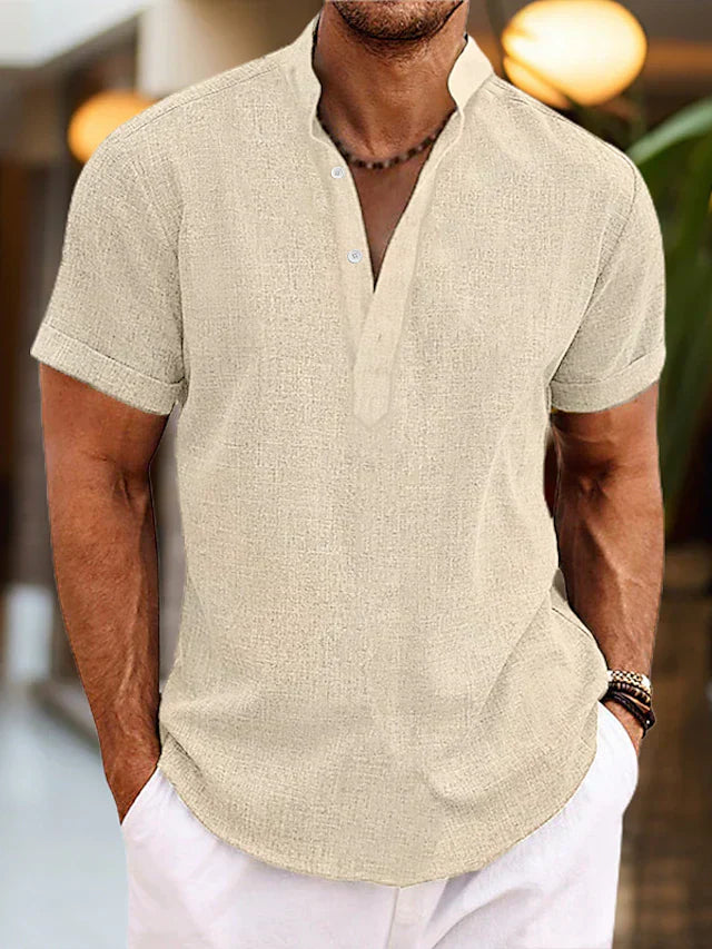 Silas Men’s Linen Summer Shirt